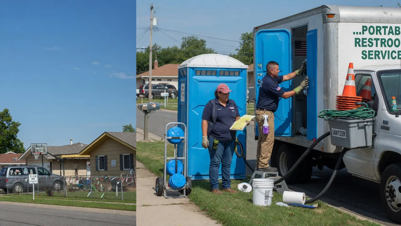 Portable Toilet Rental in Lower Peach Tree, AL near me